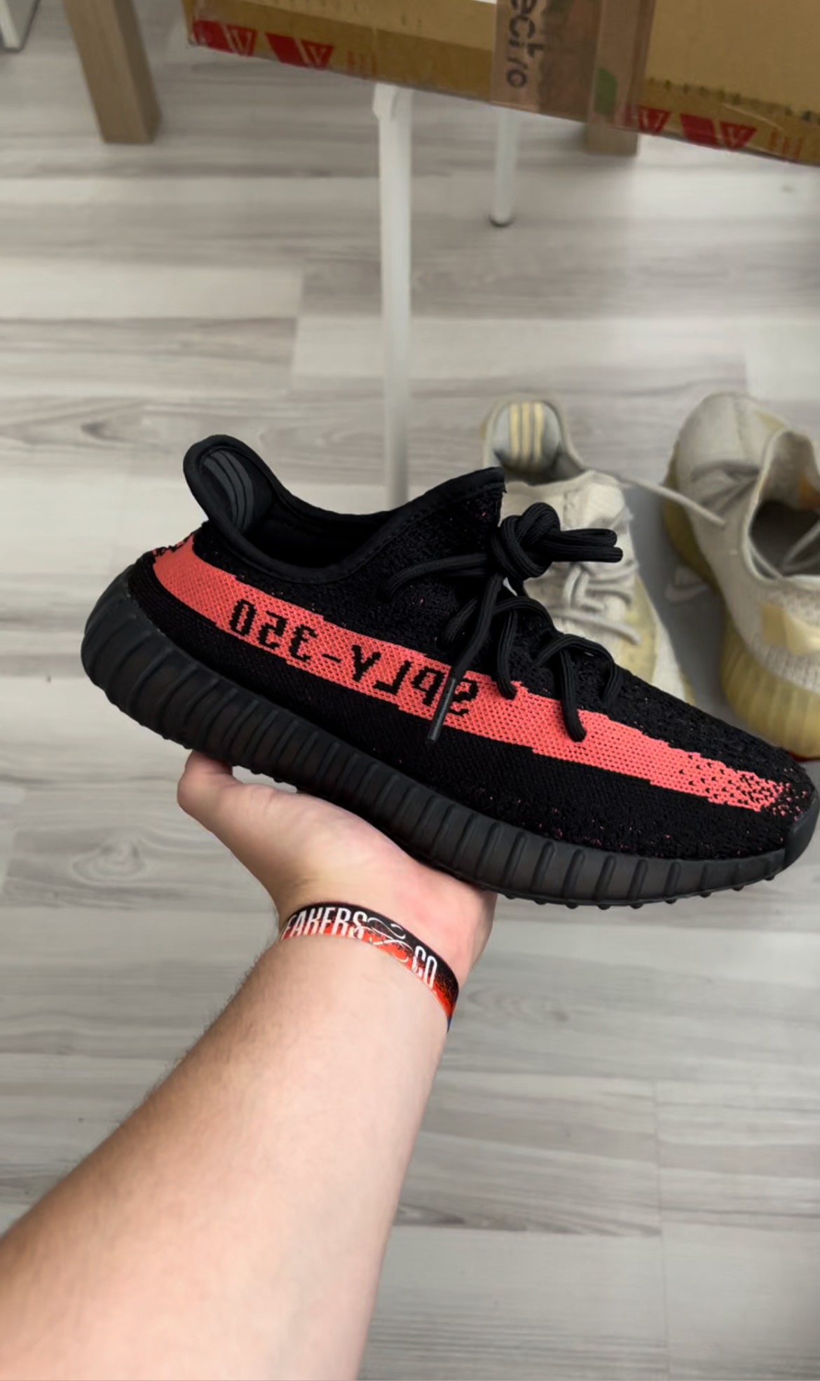 Adidas Yeezy Boost 350 V2 Core Black Red