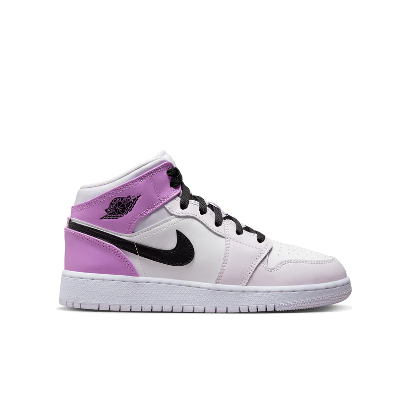 Nike Air Jordan 1 Mid Barely Grape (GS)