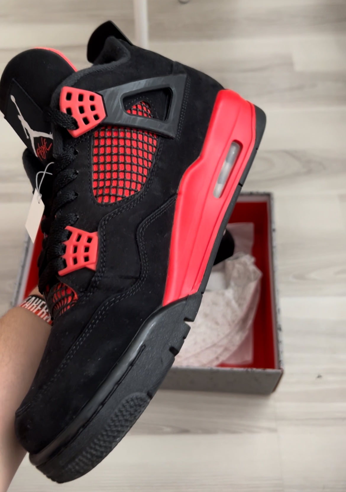 Jordan 4 Red Thunder EU44