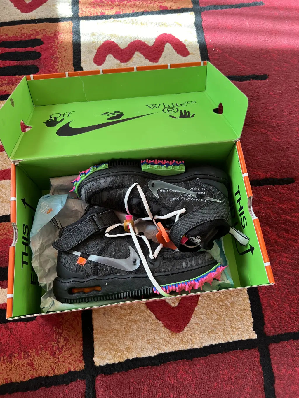 Nike x Off-White Air Force 1 Mid Black