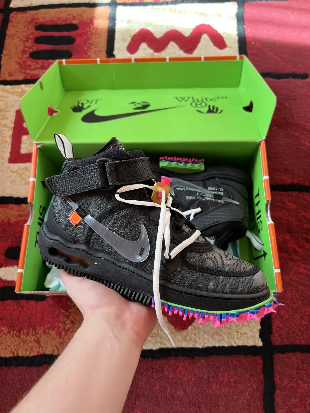 Nike x Off-White Air Force 1 Mid Black
