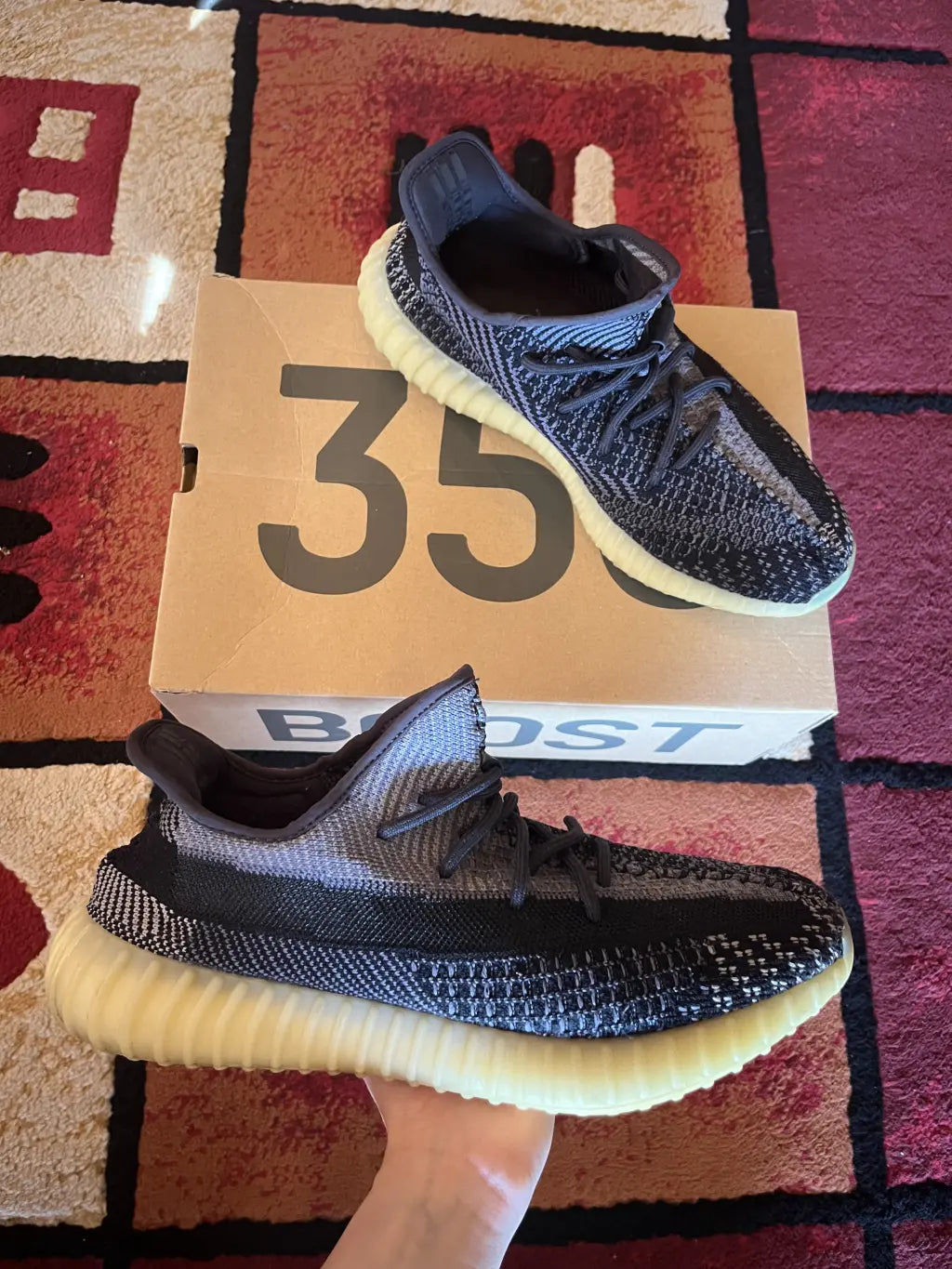 Adidas Yeezy Boost 350 V2 Carbon EU46