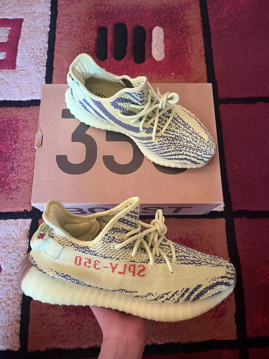 Adidas Yeezy Boost 350 V2 Semi Frozen Yellow EU42 2/3