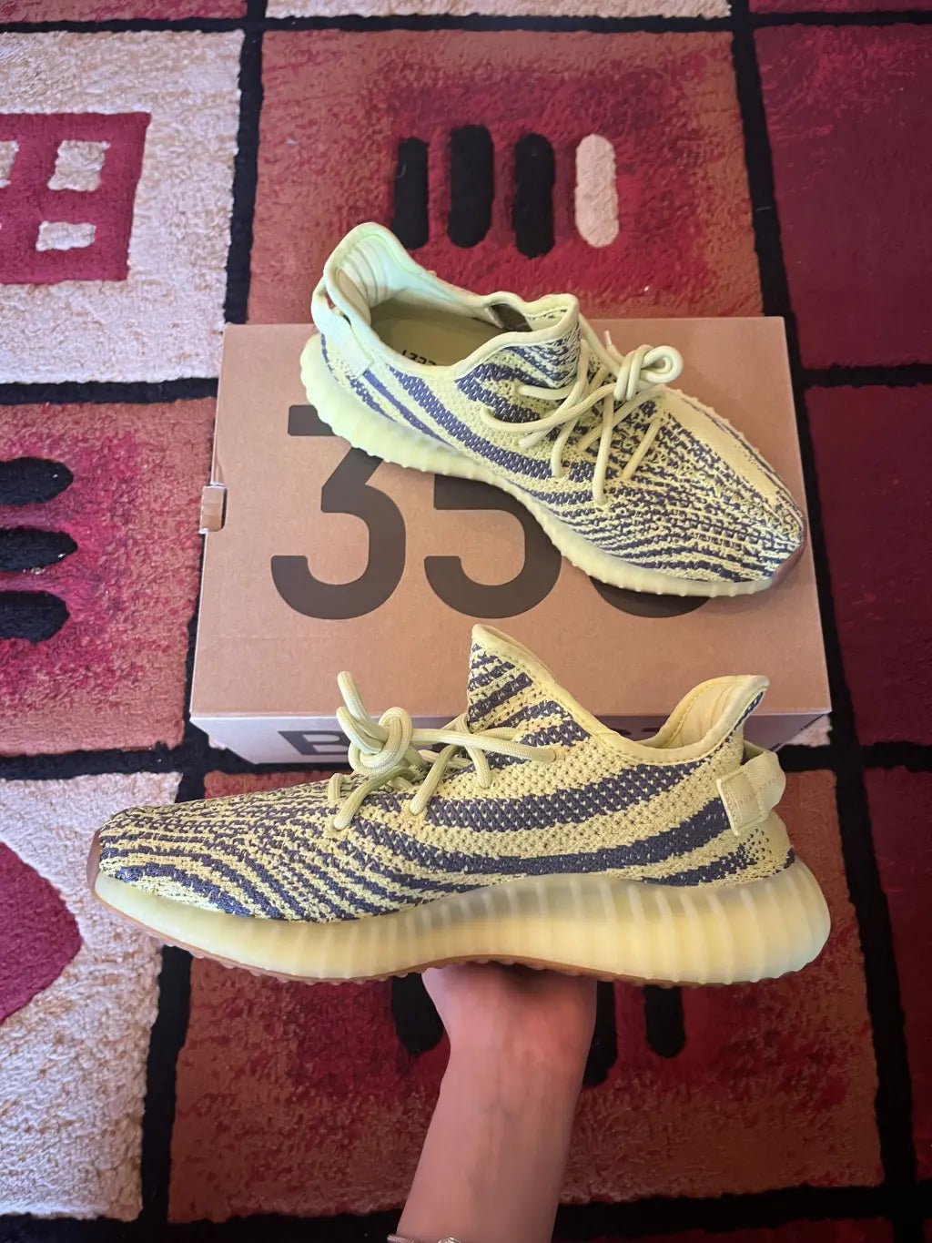 Adidas Yeezy Boost 350 V2 Semi Frozen Yellow EU42 2/3