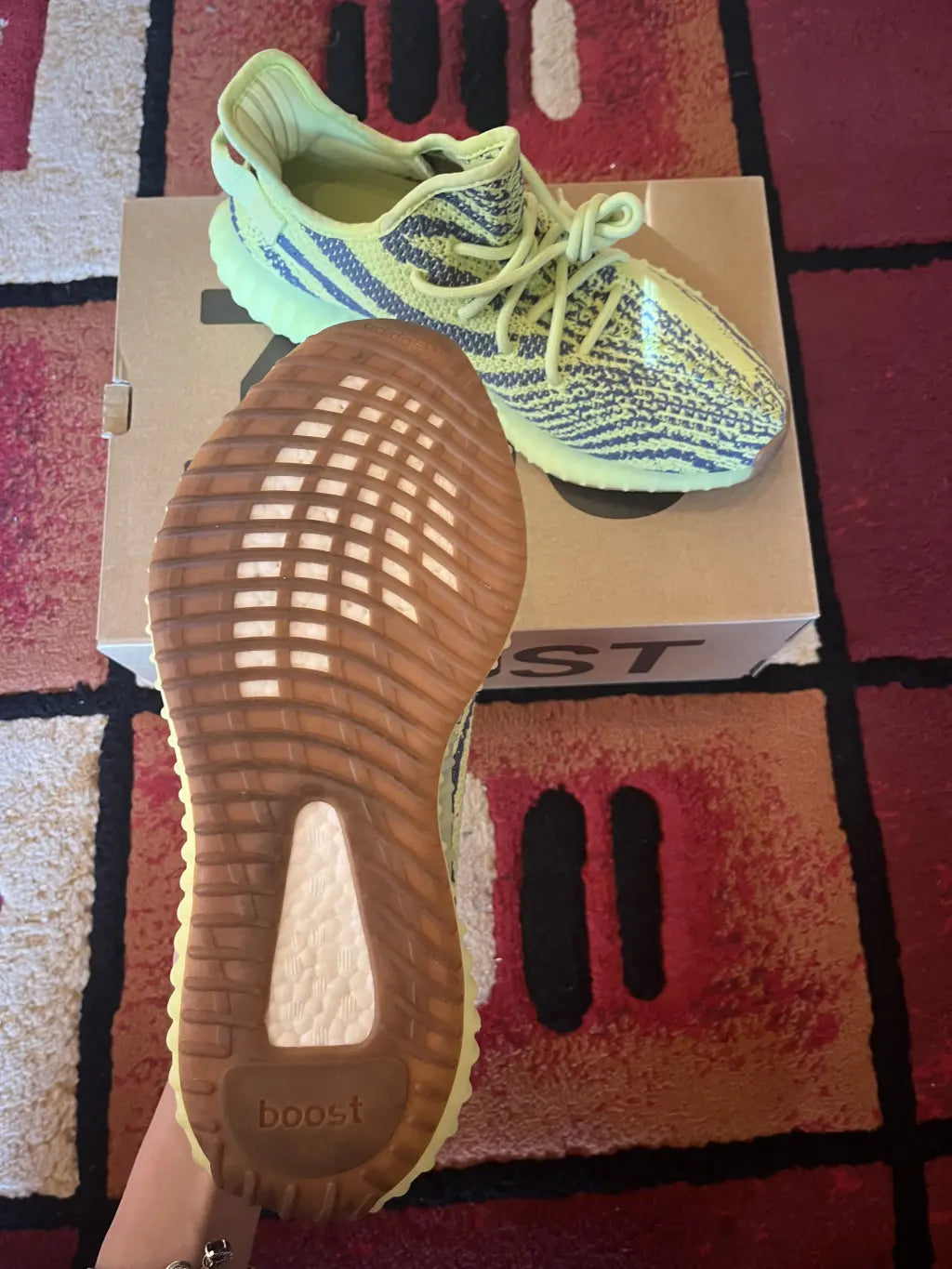 Adidas Yeezy Boost 350 V2 Semi Frozen Yellow EU42 2/3