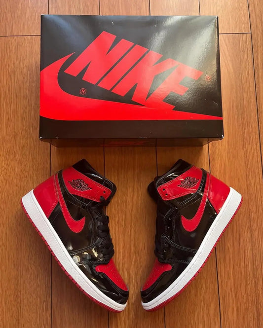 Air Jordan 1 Retro High OG Patent Bred